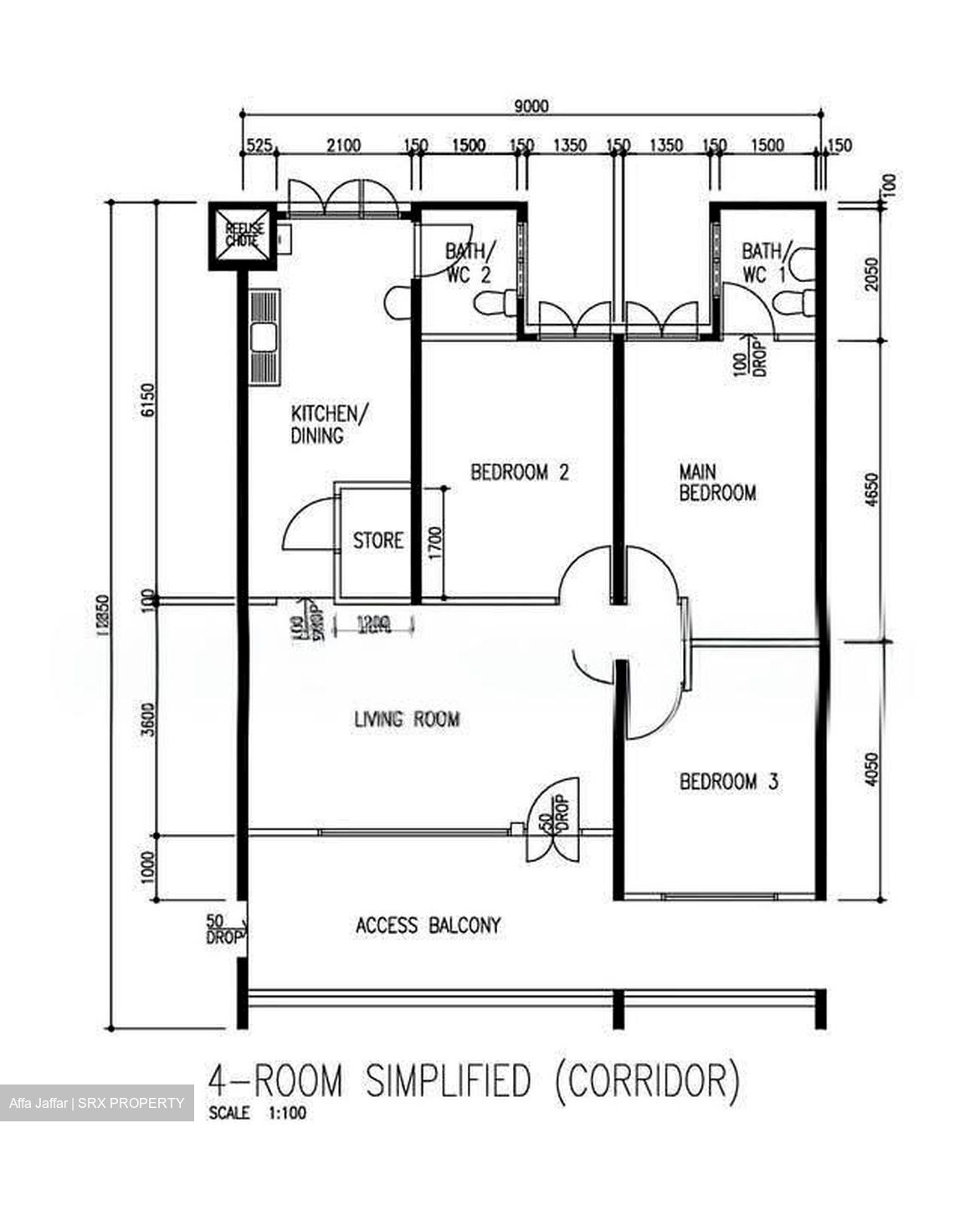 Blk 132 Eunos Spring (Bedok), HDB 4 Rooms #621487461